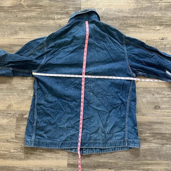Vintage 50s / 60s Dee Cee Sanforized Denim Chore Coat Size XL - Picture 5 of 5